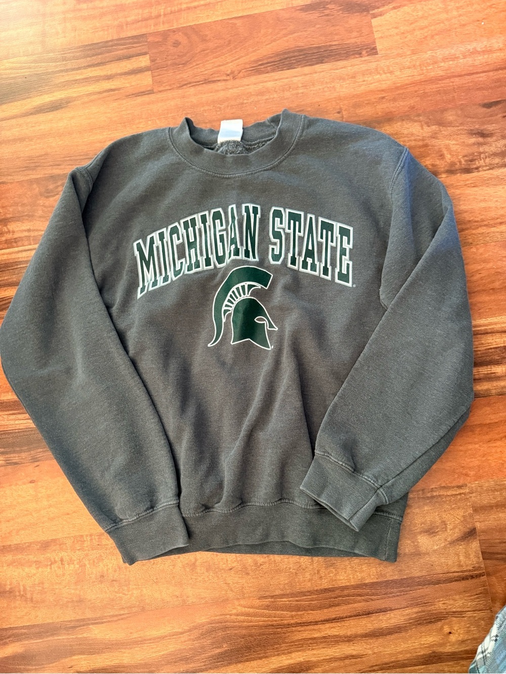 Michigan State Green Crewneck Sweatshirt